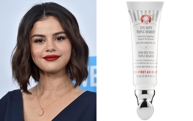 Học Selena Gomez và loạt sao Hollywood tuyệt chiêu 'đánh bay' quầng thâm mắt