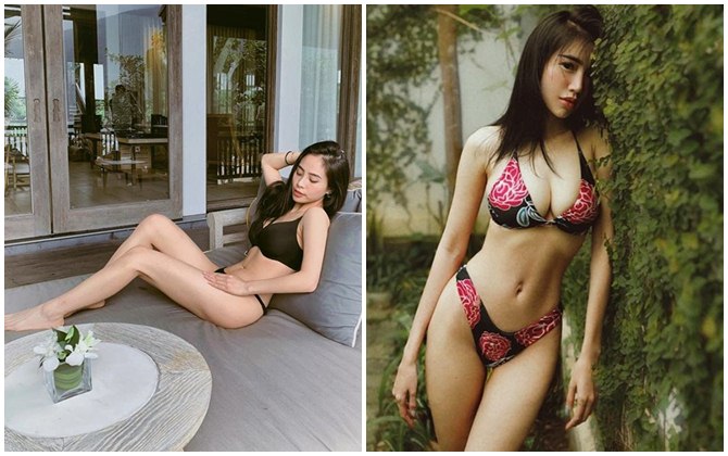 "Khó thở" vì hai mẹ bỉm sữa diện bikini sexy vô đối dù đông đã về