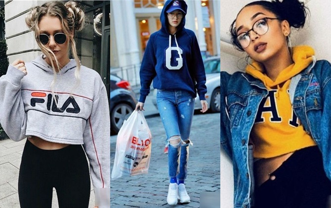 "Hack tuổi" với loạt công thức diện áo hoodie đẹp không tưởng