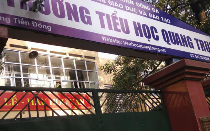 Học sinh trường Quang Trung bị bạn tát: Cô giáo phủ nhận việc "chỉ đạo"