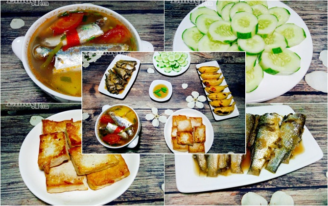 No căng bụng với mâm cơm 5 món chỉ 62.000 đồng