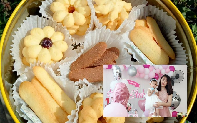 Mẹ xứ Thanh bật mí loạt công thức làm bánh cực hấp dẫn, mẹ nào cũng nên học tập để làm cho con