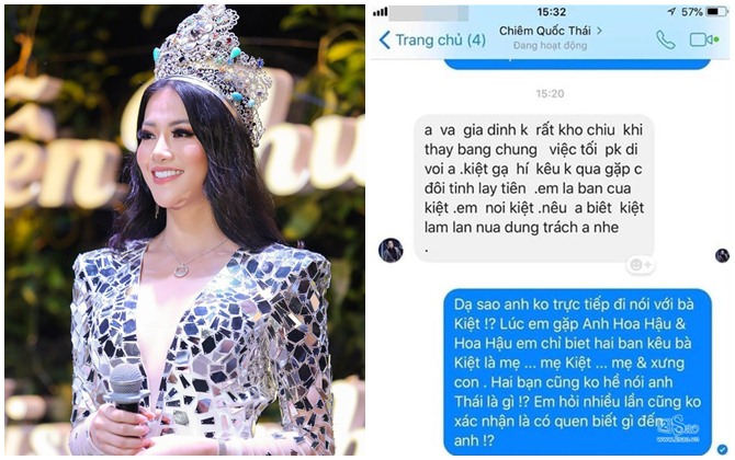 Ông bầu Trần Kiệt dọa tung ghi âm bác sĩ Chiêm Quốc Thái thú nhận 'Quá yêu Phương Khánh nên ghen tuông bất chấp'