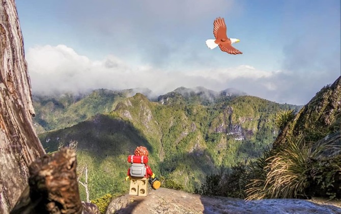 Theo chân anh chàng Lego khám phá vẻ đẹp tiềm ẩn của xứ sở kiwi