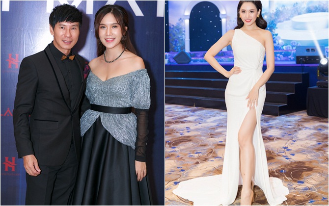 Bà xã Lý Hải "già chát" vì váy áo, Hari Won diện đầm ôm khoe eo thon
