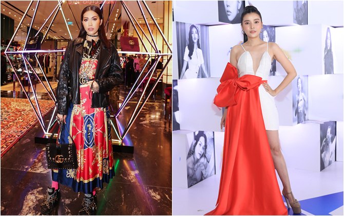 Minh Tú kém sang dù khoác cả "núi" đồ hiệu, Cao Thái Hà chơi trội kiểu độc lạ