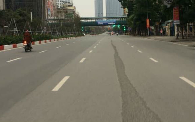 Ngỡ ngàng hình ảnh đường phố Hà Nội trong ngày đầu tiên năm 2019 được cư dân mạng chia sẻ