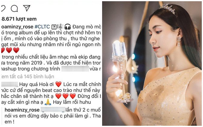 Được fan khuyên chân thành, Hòa Minzy lại nổi xung: "Đừng dạy bảo chị phải làm gì"