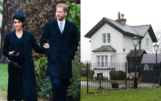 Tiết lộ nơi ở bí mật trị giá hơn 74 tỷ đồng của vợ chồng Công nương Meghan Markle