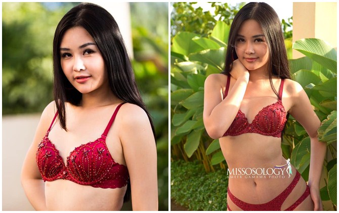 Lê Âu Ngân Anh gây tranh cãi khi mặc đồ lót thay vì bikini để chụp hình?