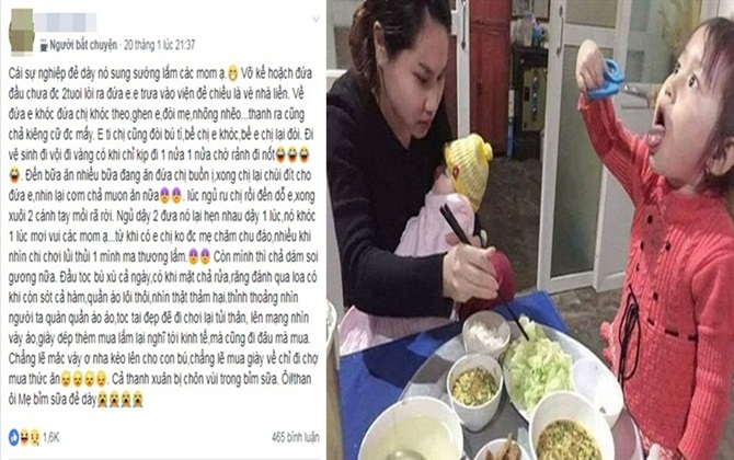 "ÔI! THÂN MẸ BỈM SỮA ĐẺ DÀY!" chia sẻ hút ngàn lượt like của dân mạng