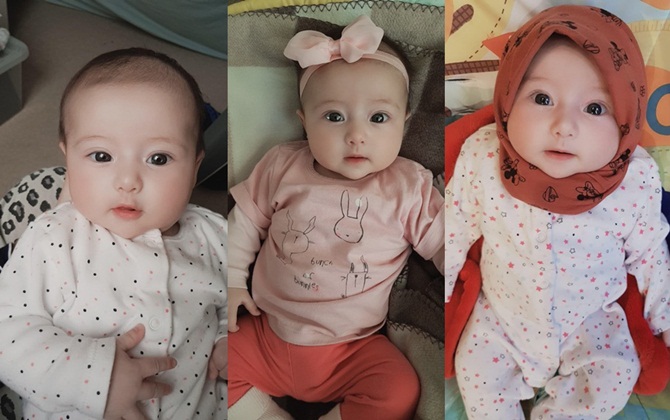 Lai 2 dòng máu, bé sơ sinh gốc Việt xinh như thiên thần, nhìn mặt bố đẻ còn choáng hơn