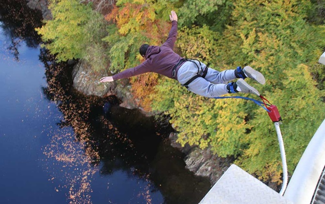 Muốn nhảy bungee tìm cảm giác phiêu lưu mạo hiểm thì đây chính là "thiên đường' của bạn