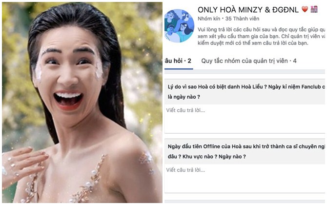 Hòa Minzy lại gây sốc: Ai muốn làm fan bắt buộc phải thông qua bài kiểm tra tiểu sử cô Hòa!