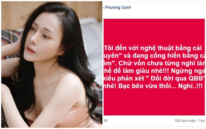 Phương Oanh: 'Ngừng ngay cái kiểu phán xét 'đổi đời qua Quỳnh búp bê đi'