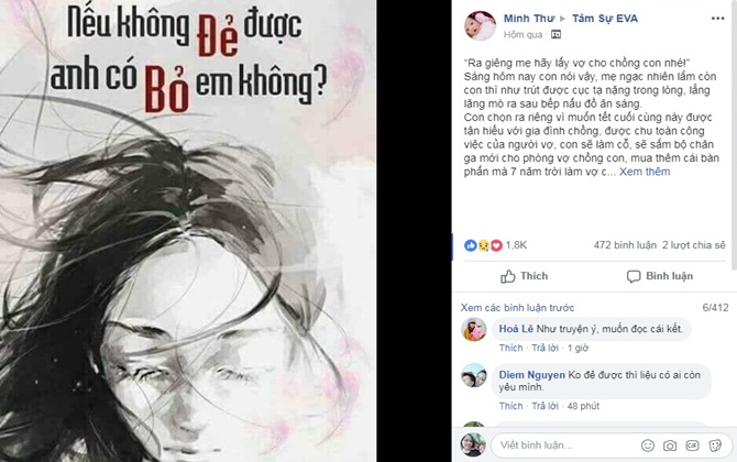 "Ra giêng mẹ hãy lấy vợ cho chồng con nhé" - Tâm sự xót xa khiến bất kỳ ai đọc cũng cay sống mũi