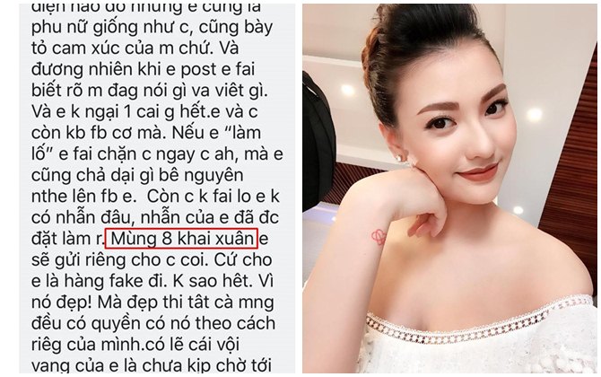 Không biết Hồng Quế còn nhớ hay đã quên nhưng cư dân mạng đã đúng hẹn vào đòi xem nhẫn kim cương