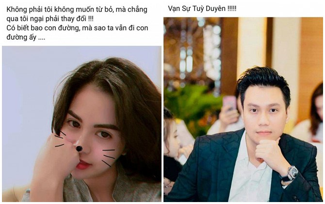 Việt Anh chốt: 'Vạn sự tùy duyên' trong khi vợ trẻ liên tục đăng status đầy tâm trạng