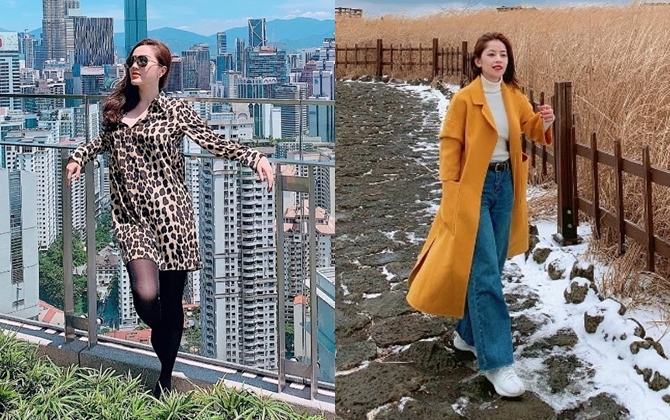 Đầu năm du hí cứ học sao Việt diện đồ đẹp hết nấc thế này