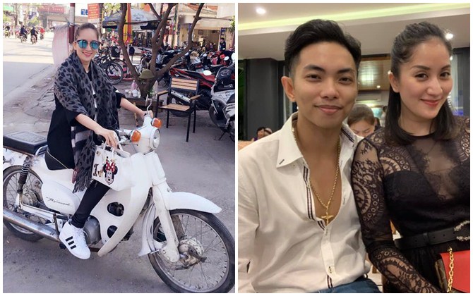 Khánh Thi đi nhầm xe máy người lạ và phản ứng của ông xã Phan Hiển