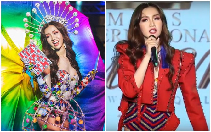 Nhật Hà trình diễn quốc phục 'thiếu lửa', trượt giải tài năng tại Hoa hậu Chuyển giới Quốc tế 2019