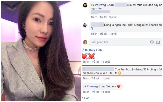 Lý Phương Châu khoe con gái ăn khỏe, dân mạng vào mỉa mai Lâm Vinh Hải kỳ kèo tiền trợ cấp