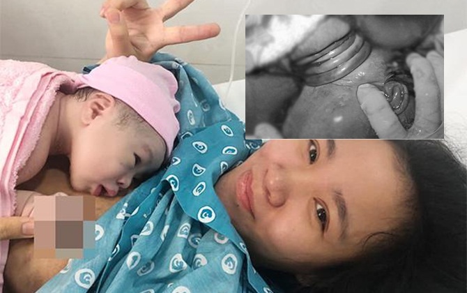 Bé gái Vũng Tàu vừa chào đời đã được các bác sĩ khen “giàu có quá!”