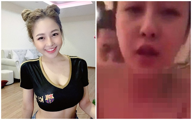 HOT: Nghi vấn "hot girl World cup" Trâm Anh bị lộ clip nóng?