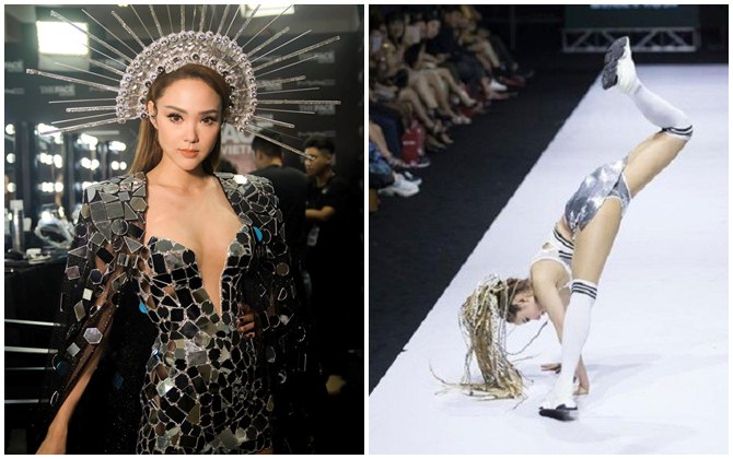 Bị giễu cợt sau màn nhào lộn, Minh Hằng nói: 'Xấu hổ muốn đội quần'