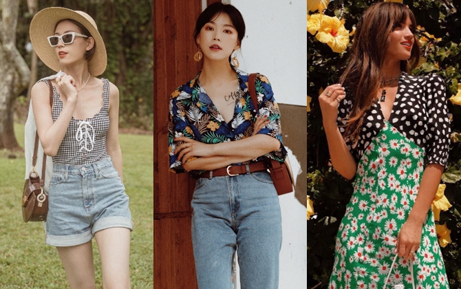 Lên đồ đẹp 'ngất ngây' với trend họa tiết đang được loạt fashionista lăng xê mùa hè