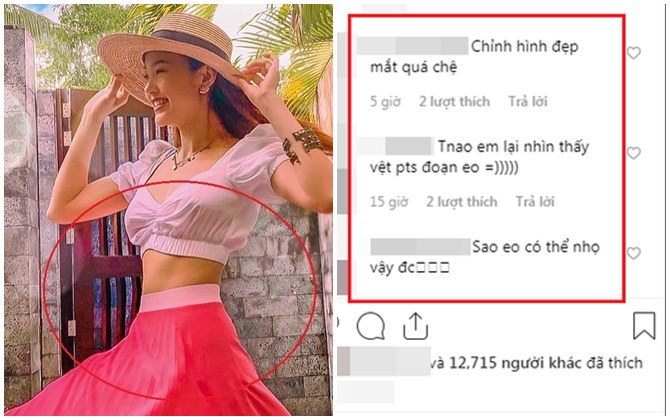 Bóp eo đến méo cả cửa sắt, Minh Hằng bị đội quân mạng lao vào phanh phui photoshop bất chấp đúng sai