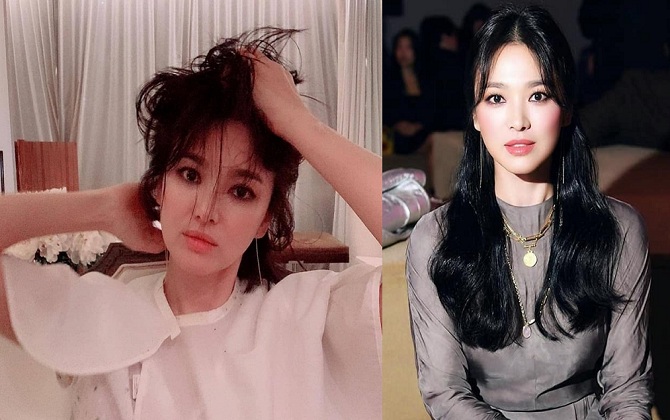 Cận cảnh kiểu trang điểm mắt khói giúp Song Hye Kyo 'làm mưa làm gió' trên weibo Trung Quốc