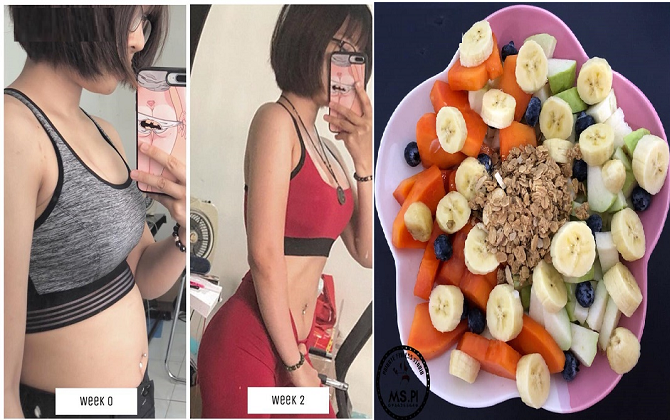 Sở hữu vòng ba lên tới 91cm, body nóng bỏng khó cưỡng nhưng ít ai biết rằng cô gái trẻ này đã từng béo ú thiếu tự tin