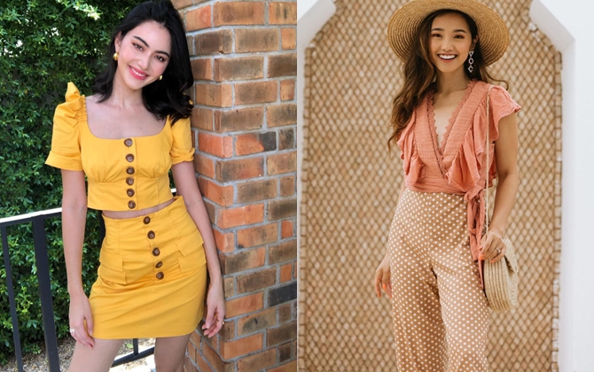 Hè đến "thắp sáng'' đường phố bằng những bộ cánh "nổi bần bật"