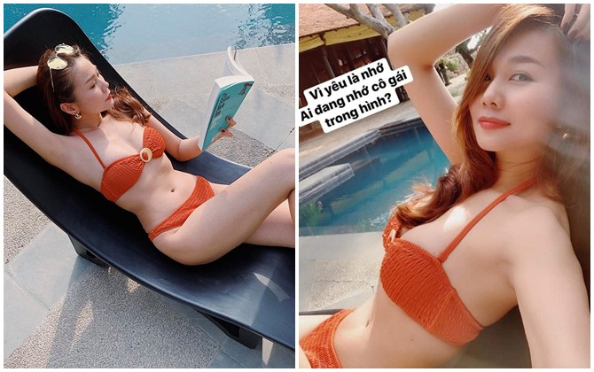 Mặc bikini đọc sách bên bể bơi, Thanh Hằng bị anti-fan lên án: 'Xúc phạm sách và thiếu văn hóa'