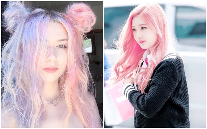 Loạt màu tóc pastel xinh ngất ngây cho bạn gái vẻ ngoài trẻ trung bất tận