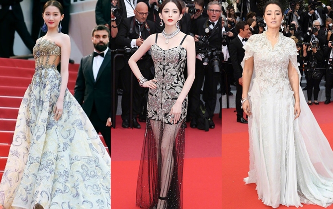 Loạt mỹ nhân "vớt vát" hình ảnh cho Trung Quốc tại thảm đỏ Cannes 2019