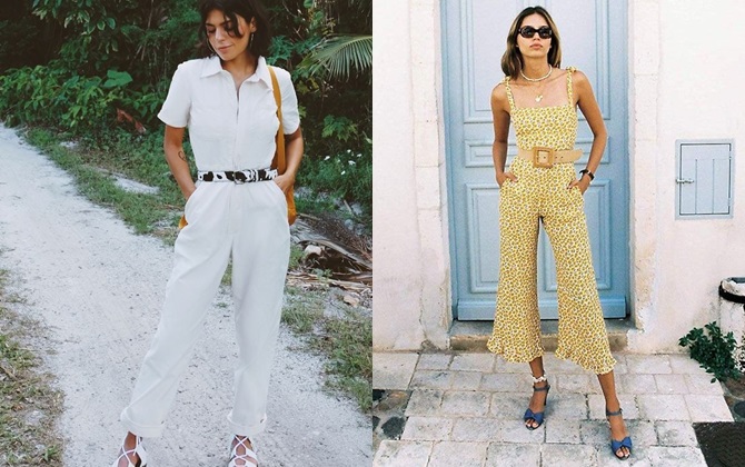 Mùa hè nhất định phải có jumpsuit để chụp cả "nghìn" kiểu ảnh sống ảo cực đẹp