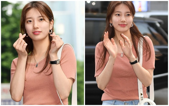 Suzy khiến fan ngất ngây vì chỉ đi dạo phố cũng đẹp hết phần của thiên hạ