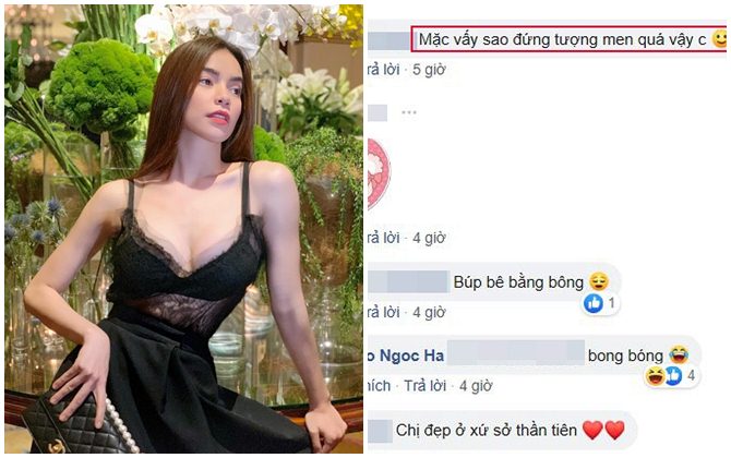 Mặc đồ sexy, Hà Hồ lại bị soi tướng đứng quá 'men'