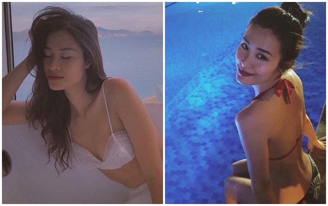 Đông Nhi không ngại hở, thường đăng ảnh mặc bikini ở tuổi 31