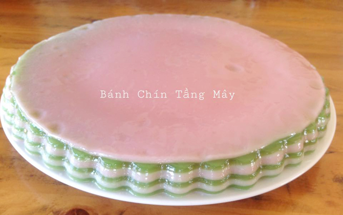Cách làm bánh 9 tầng mây dẻo thơm cực đơn giản, người vụng mấy cũng làm được