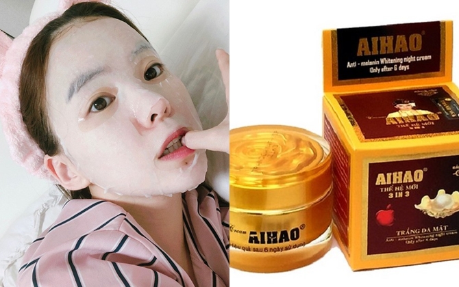 Hà Nội đình chỉ lưu hành, thu hồi 4 loại mỹ phẩm trắng da, mặt nạ Collagen