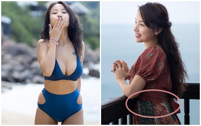 Giữa nghi án bầu bí lần hai, Vân Hugo tung ảnh bikini khoe vòng eo thon nuột