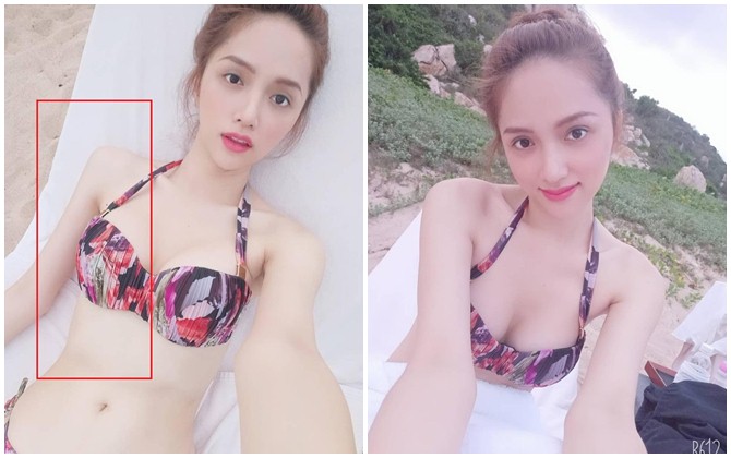 Diện bikini siêu gợi cảm đi biển, Hương Giang để lộ khuyết điểm sắc vóc muốn che cũng không được