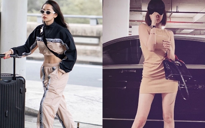 Cùng khoe "eo con kiến" nhưng Chi Pu và Ngọc Trinh lại có style đối lập hoàn toàn