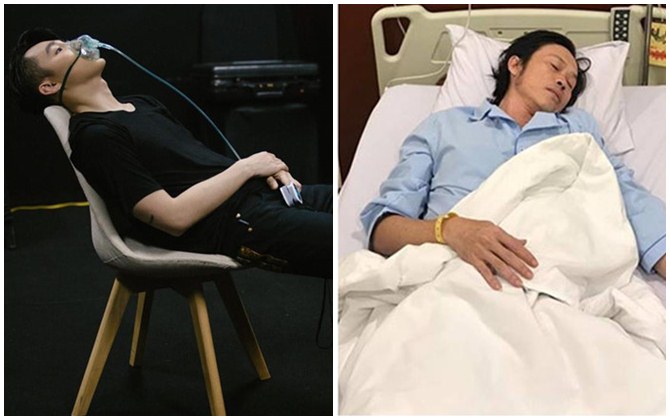 Nghệ sĩ Hoài Linh, Sơn Tùng và nhiều sao Việt kiệt sức vì chạy show