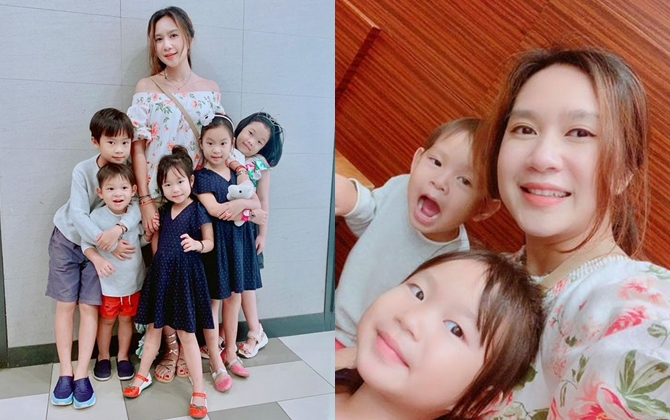 Bà xã Lý Hải tiết lộ 9 cái 'sướng' của việc đông con mà không phải ai cũng biết