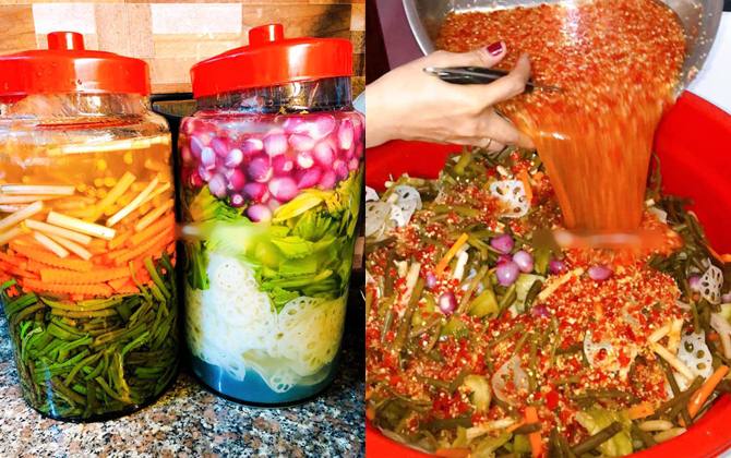 Bí quyết làm dưa chua thập cẩm người người nhà nhà đều mê