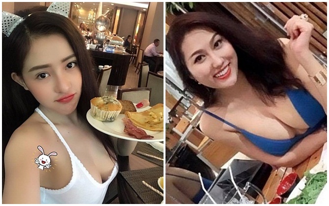 Tình cũ thầy dạy nhạc họ Lương và dàn mỹ nữ khoe vòng 1 "ngồn ngộn" khi đi ăn, ai sexy hơn?